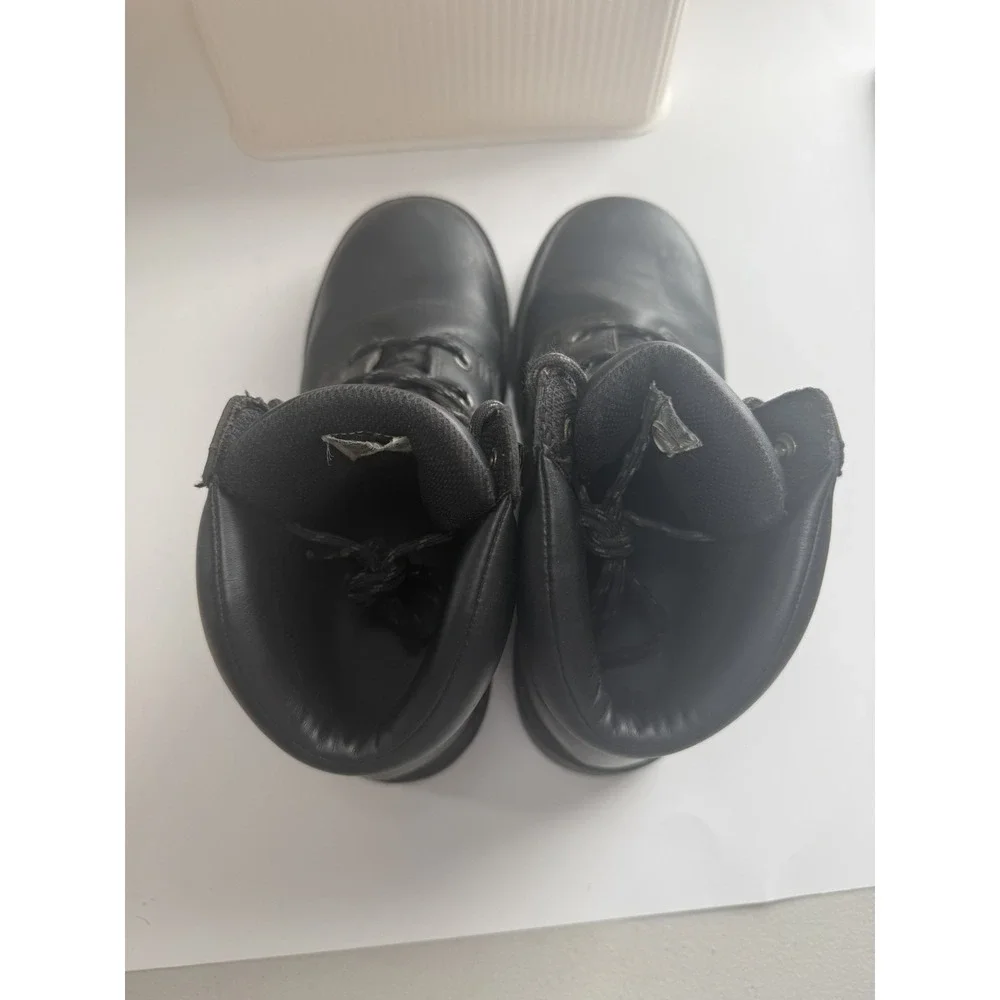 Dexter Work Safety Steel Toe Boots Oil & Skid Resistant Mens Size 8 Black